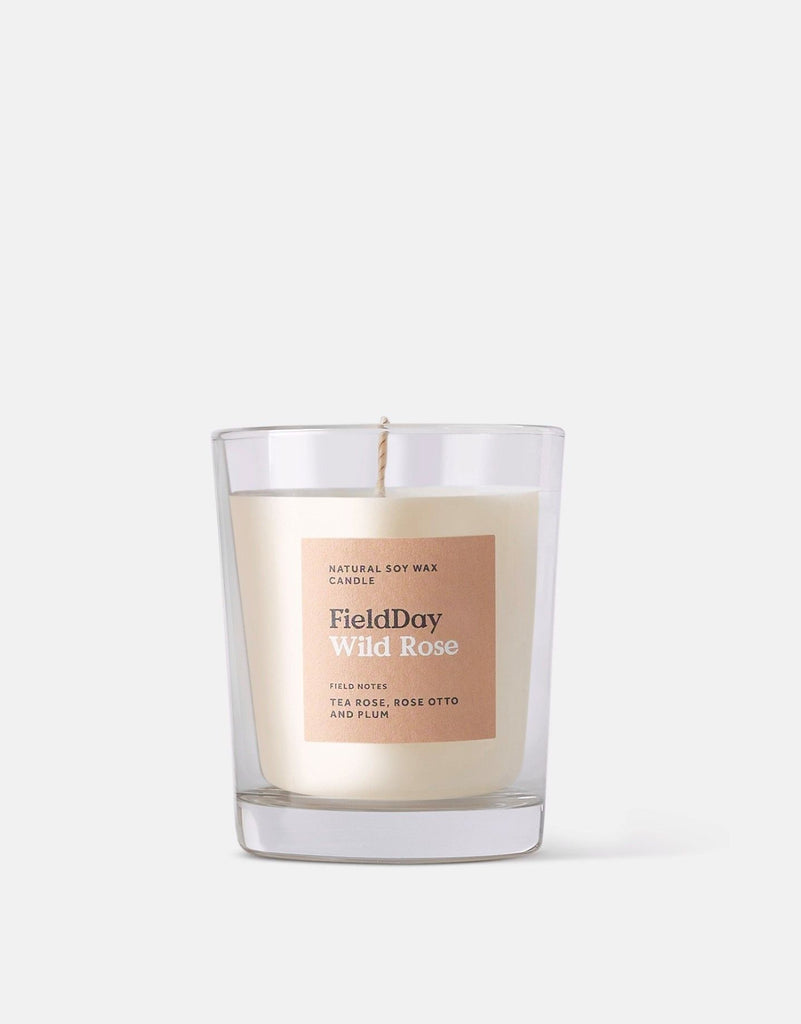 Wild rose candle