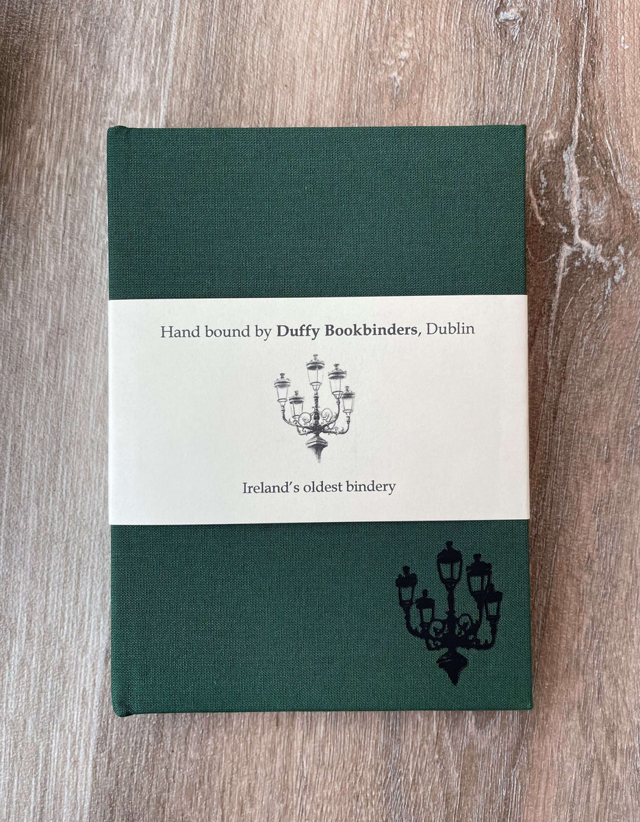 Forest Green A6 Bound Notebook – Painted Earth