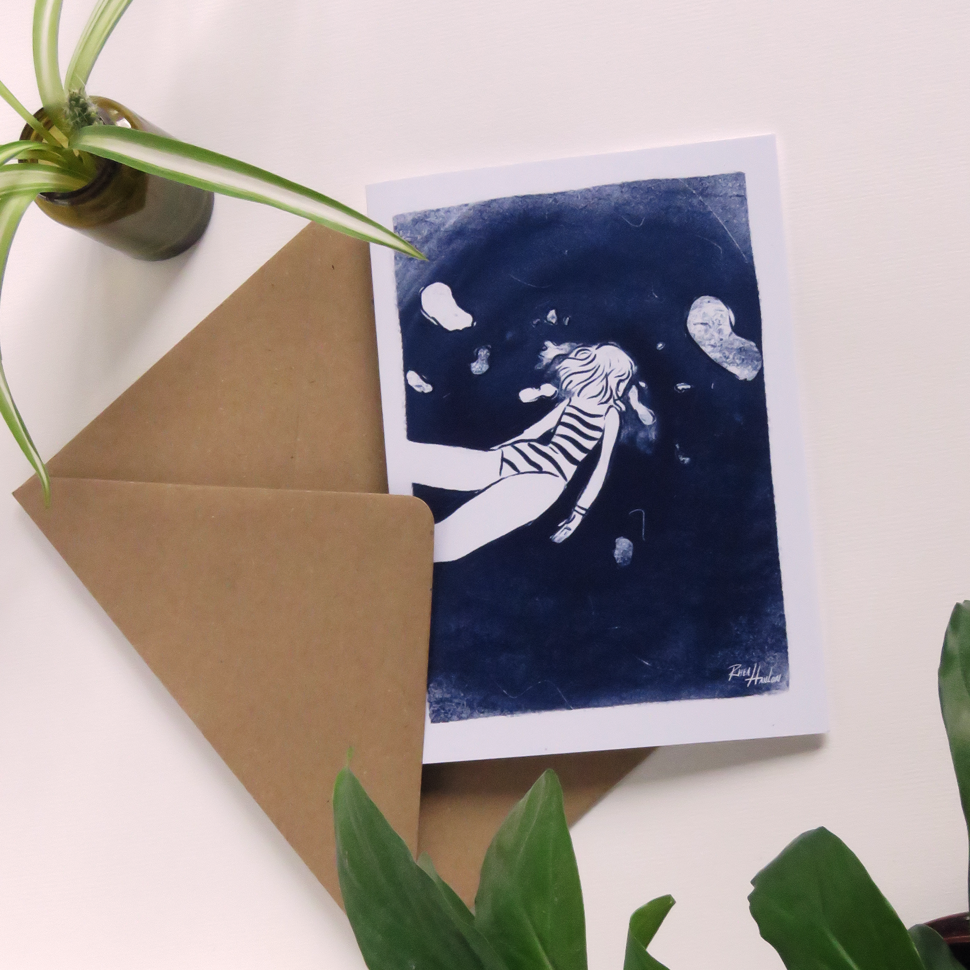 Deep Sea Greeting Card – Painted Earth