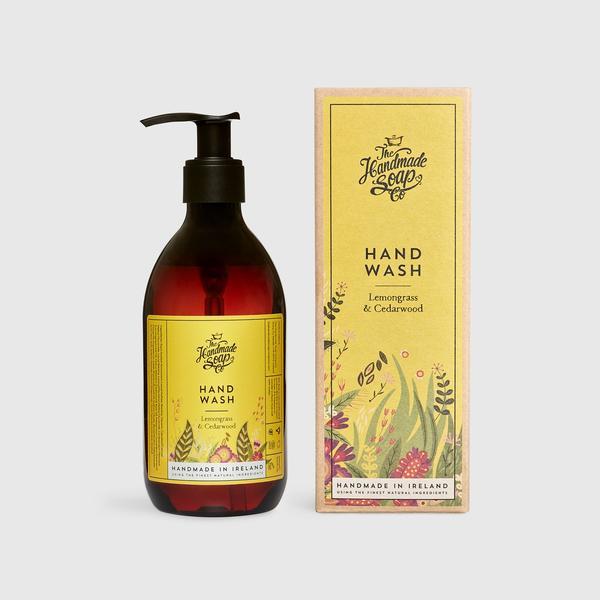 Lemongrass & Cedarwood Hand Wash  | Handmade Soap Company at Painted Earth