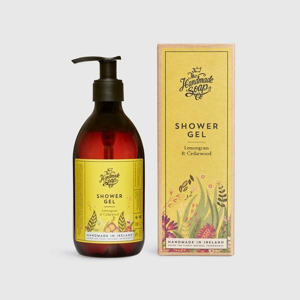 Lemongrass & Cedarwood Shower Gel | Handmade Soap Company at Painted Earth