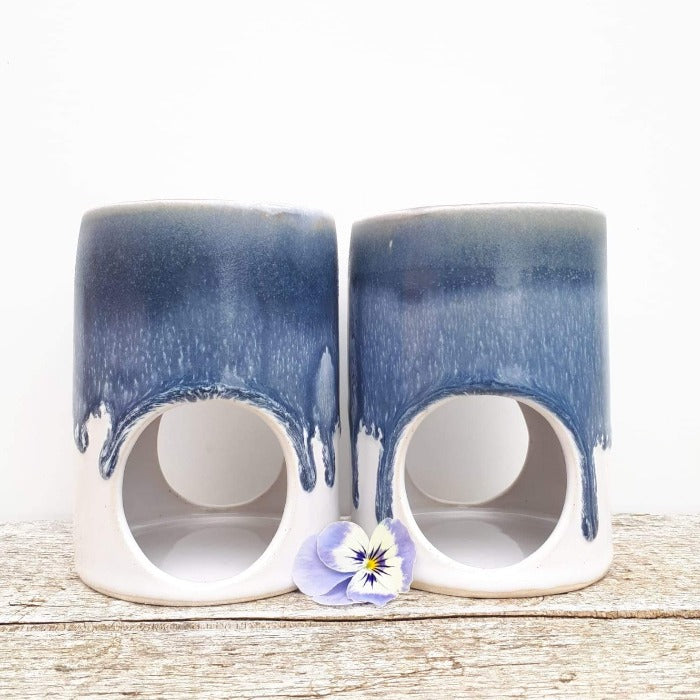 Wax Melter Blue Megan Hawthorne Ceramics