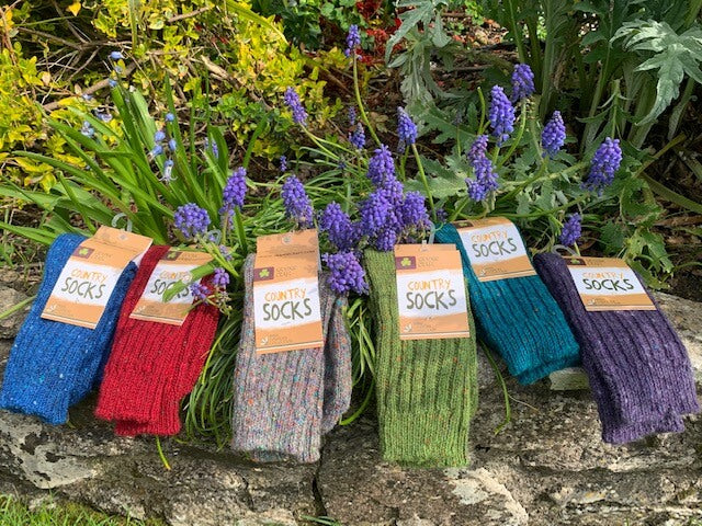 Country Wool Socks Grange Crafts