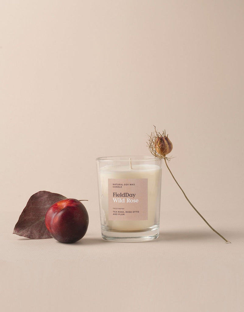 wild rose candle